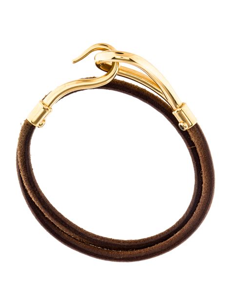 hermes bracelet leather men|hermes jumbo hook bracelet.